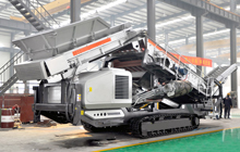 Mobile crusher station and other high-end equipment favored by customers