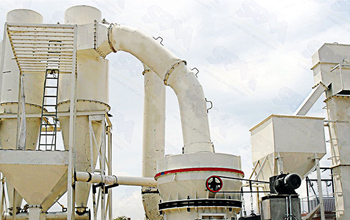Vertical roller mill application of non-metallic mineral processing
