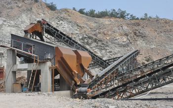 Stone crusher machine production line